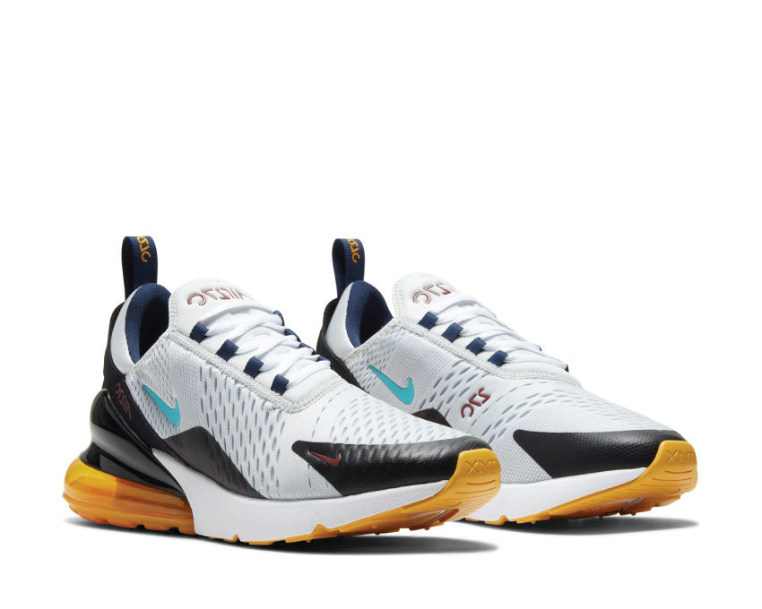 Nike Air Max 270 Pure Platinum / Oracle Aqua - Black - Team Red DJ2736-001