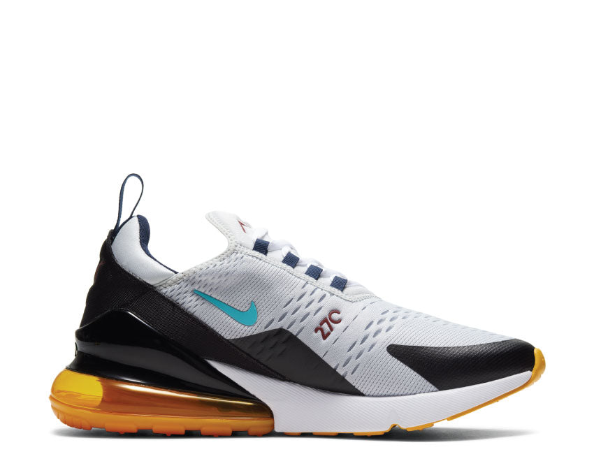 Nike Air Max 270 Pure Platinum / Oracle Aqua - Black - Team Red DJ2736-001