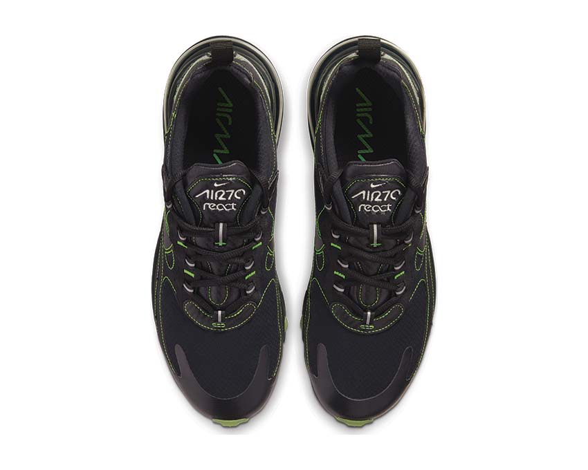 Nike Air Max 270 React SP Black / Black - Electric Green CQ6549-001