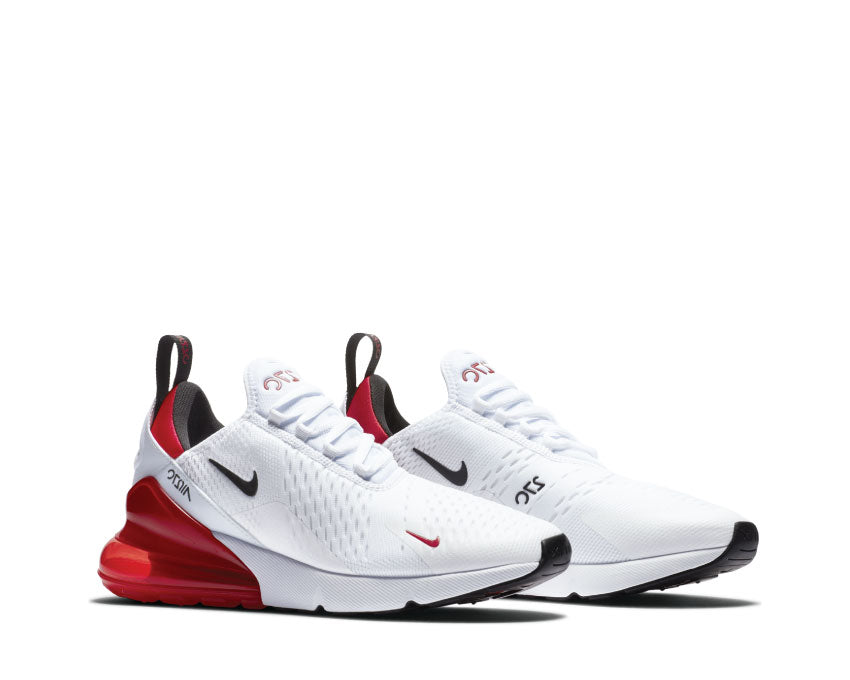 Nike Air Max 270 White University Red Black BV2523 100