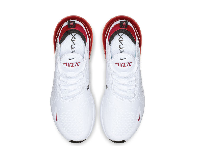 Nike Air Max 270 White University Red Black BV2523 100
