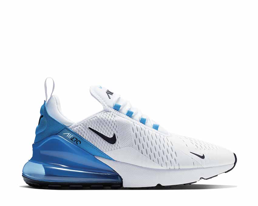 Nike Air Max 270 White Black Photo Blue Pure Platinum AH8050-110