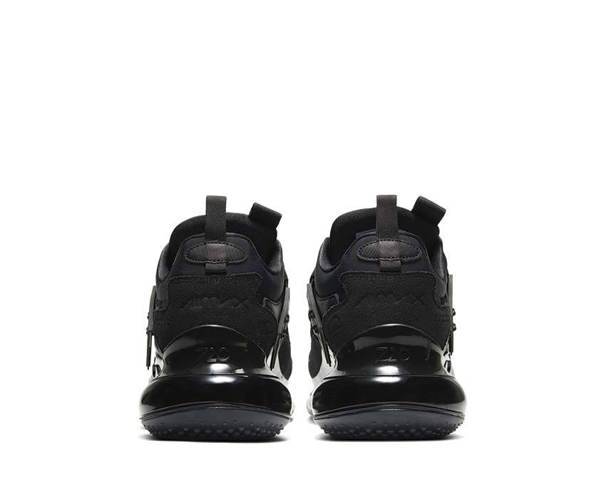 Nike Air Max 720 Slip OBJ Black / Black - Team Orange DA4155-001