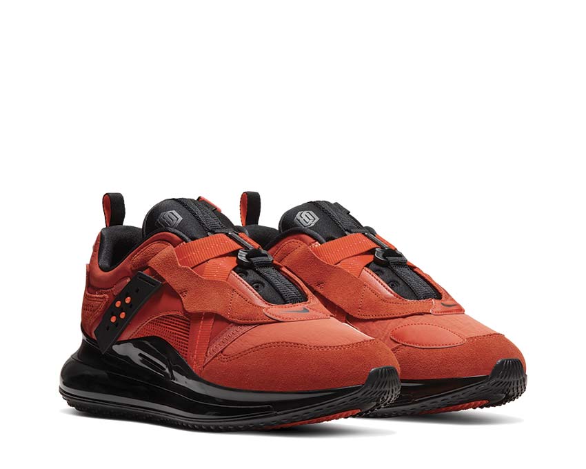 Nike Air Max 720 Slip OBJ Team Orange / Black - Team Orange DA4155-800