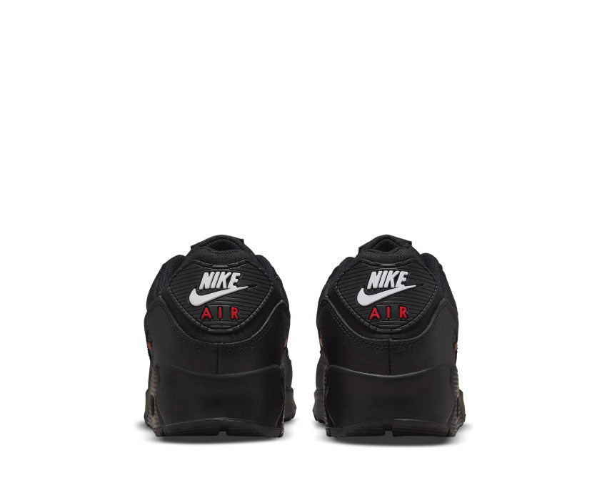 Nike Air Max 90 Black / Black - Sport Red - White DC9388-002
