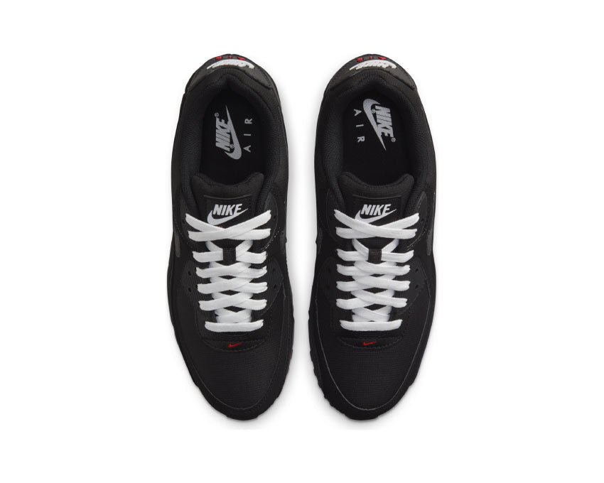 Nike Air Max 90 Black / Black - Sport Red - White DC9388-002