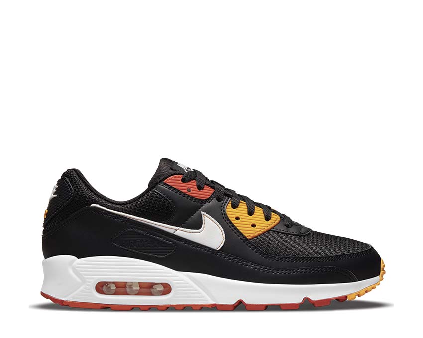 Nike Air Max 90 Black / Yellow - Red - White DJ9250-001