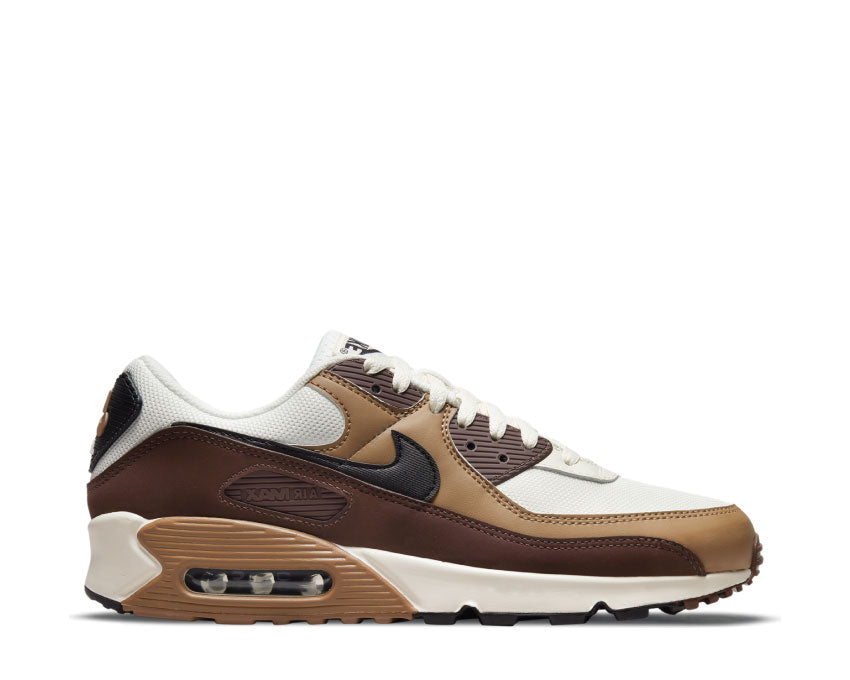 Nike Air Max 90 DK Driftwood / Black - Sail - LT Chocolate DB0625-200