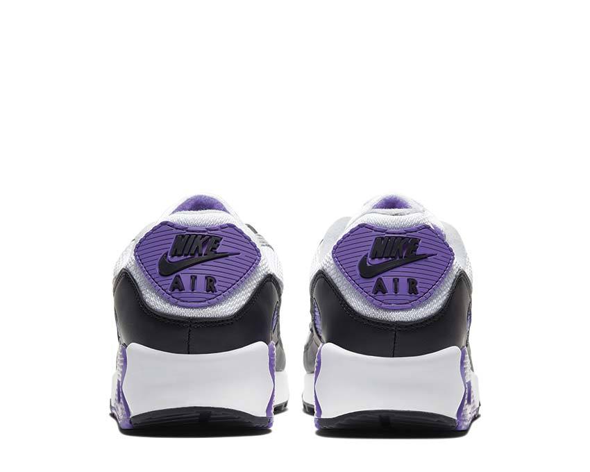 Nike Air Max 90 White / Particle Grey - Hyper Grape - Black CD0881-104
