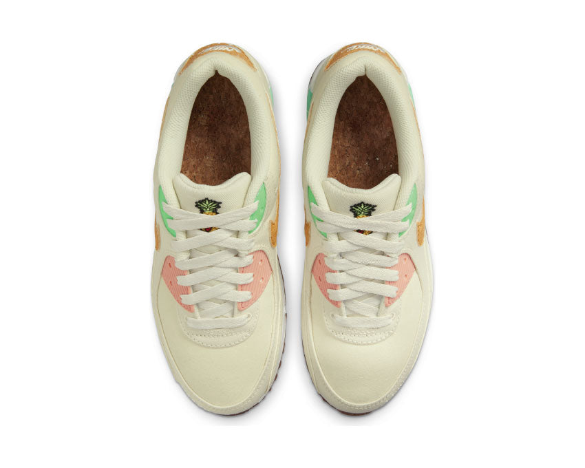 Nike Air Max 90 LX Coconut Milk / Metallic Gold - Green Glow DC5211-100