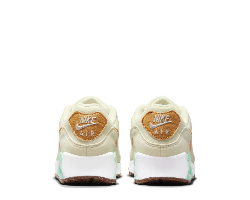 Nike Air Max 90 LX Coconut Milk / Metallic Gold - Green Glow DC5211-100