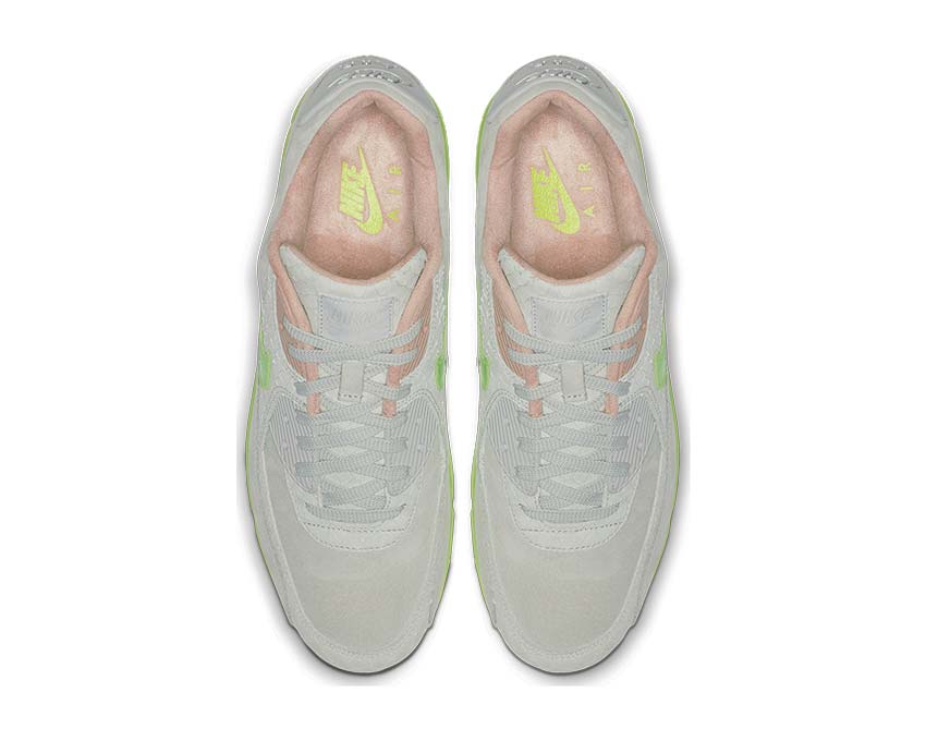 Nike Air Max 90 Premium Pure Platinum / Electric Green - Bio Beige CQ0786-001