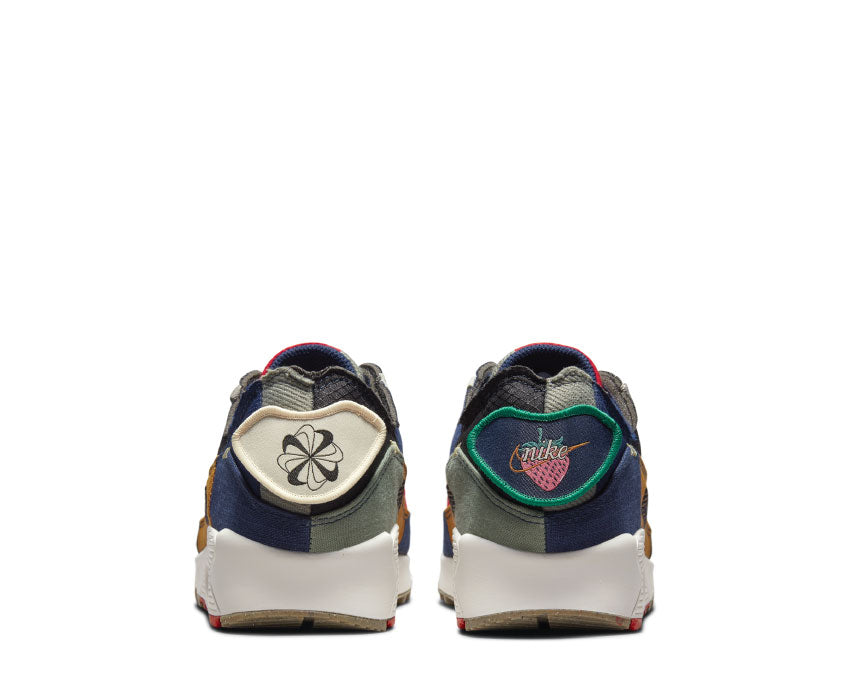 Nike Air Max 90 QS College Navy / Light Bone - Sail - Chile Red DJ4878-400