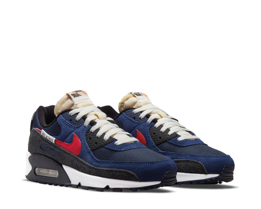 Nike Air Max 90 SE Roma Deep Royal / University Red - Black - Obsidian DC9336-400
