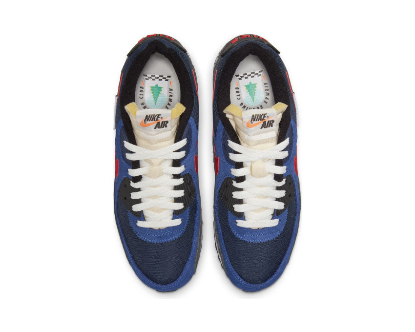 Nike Air Max 90 SE Roma Deep Royal / University Red - Black - Obsidian DC9336-400