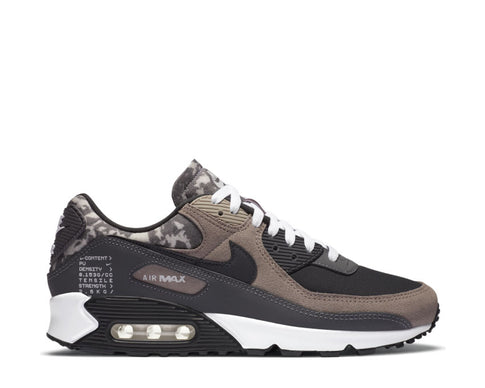 Sneaker Air Max 90 Enigma Stone On Feet Nike Air Max 90 Wolf Grey