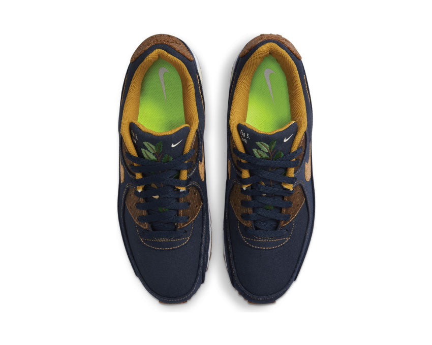 Nike Air Max 90 SE Obsidian / Wheat - Coconut Milk - White DD0385-400