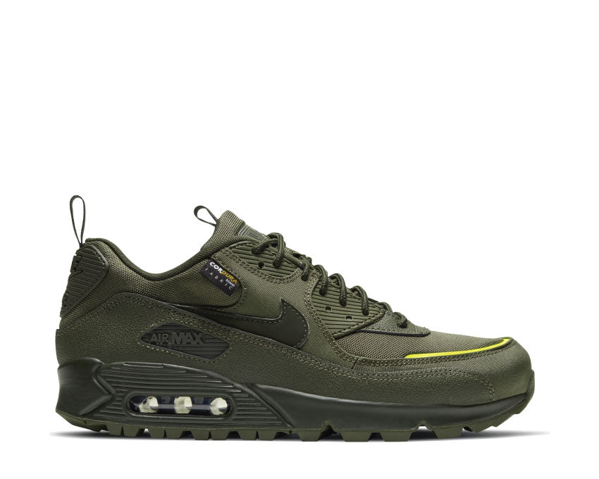 Nike Air Max 90 Surplus Cargo Khaki / Sequoia - Lemon Venom CQ7743-300