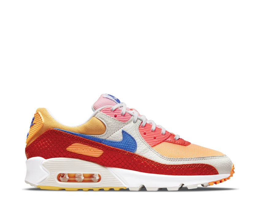 Nike Air Max 90 W Campfire Orange / Racer Blue - Sail DJ8517-800