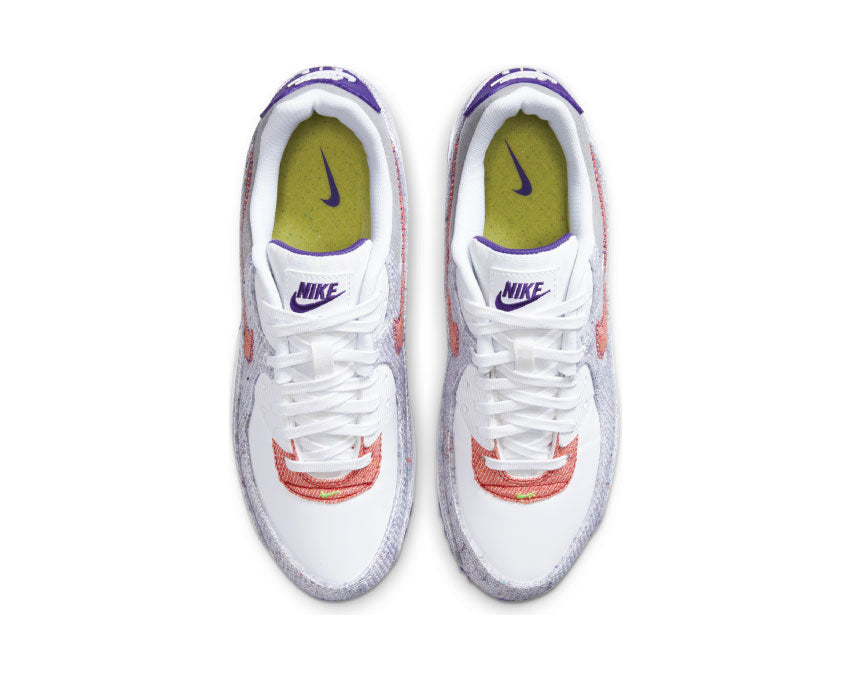Nike Air Max 90 White / Electric Green - Court Purple CT1684-100