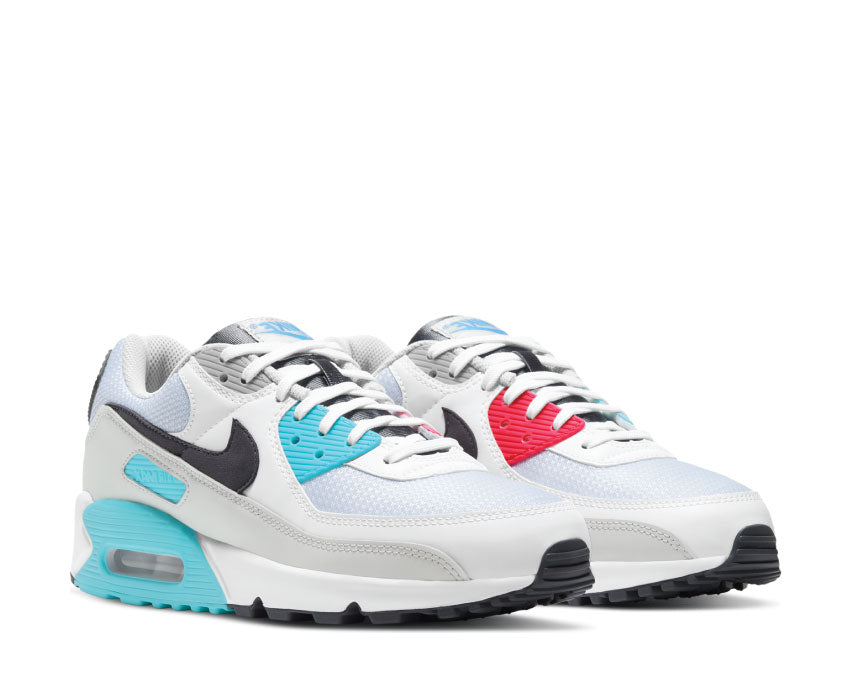Nike Air Max 90 White / Iron Grey - Chlorine Blue CV8839-100