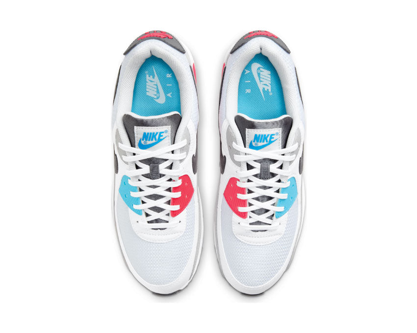 Nike Air Max 90 White / Iron Grey - Chlorine Blue CV8839-100