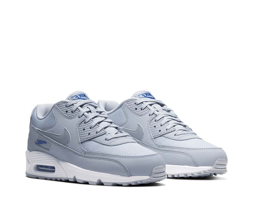 Nike Air Max 90 Wolf Grey / Racer Blue - White CT2533-002