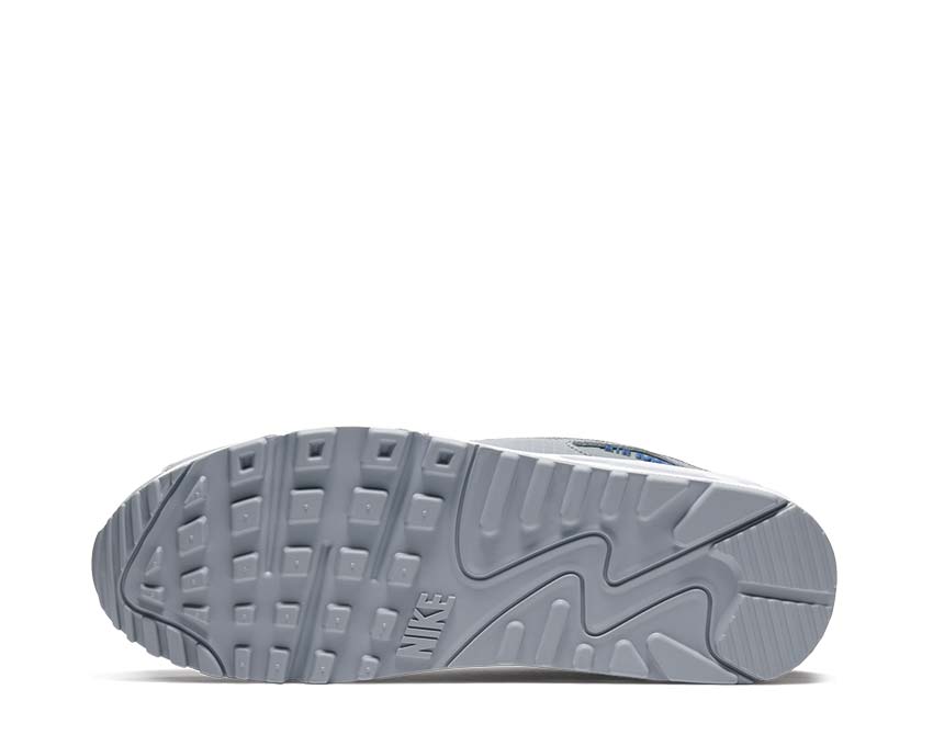 Nike Air Max 90 Wolf Grey / Racer Blue - White CT2533-002