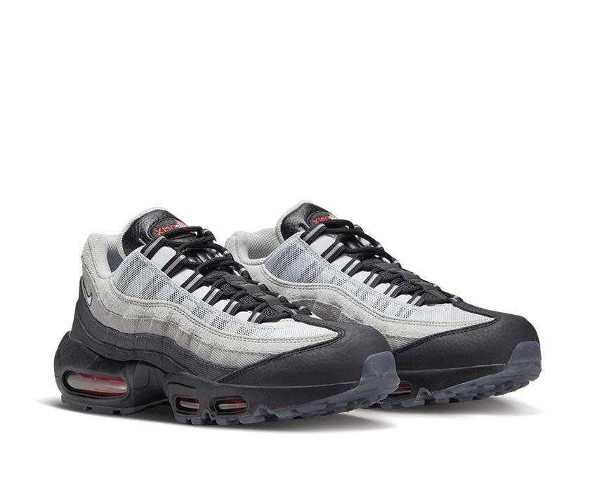 Nike Air Max 95 Prm Black / White - Pure Platinum - LT Smoke Grey DQ3979-001