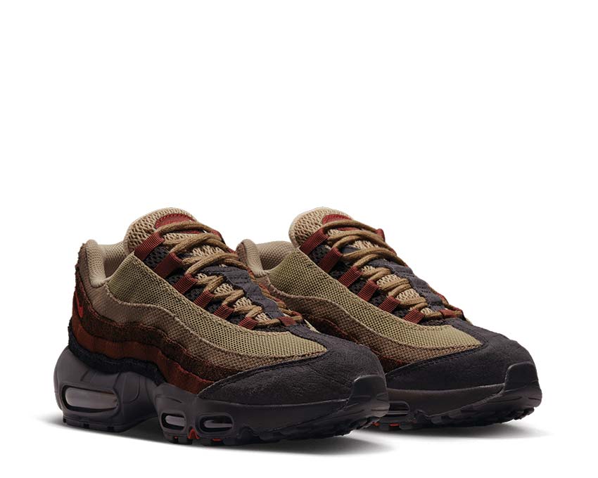 Nike Air Max 95 Brown Basalt / University Red - Oxen Brown DZ4710-200