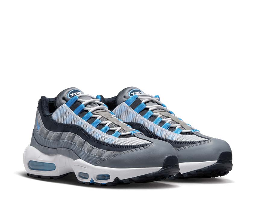 Nike Air Max 95 Cool Grey / University Blue - Dark Obsidian DM0011-003