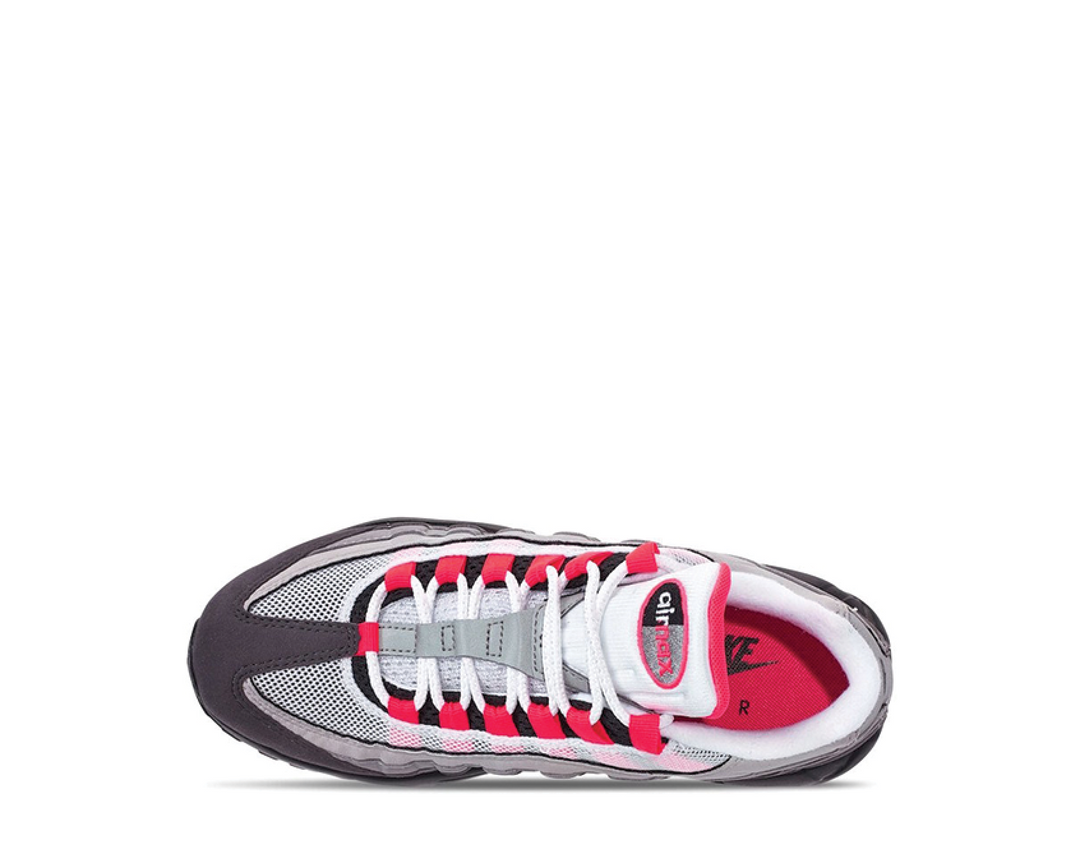 Air max 95 white black solar red shop