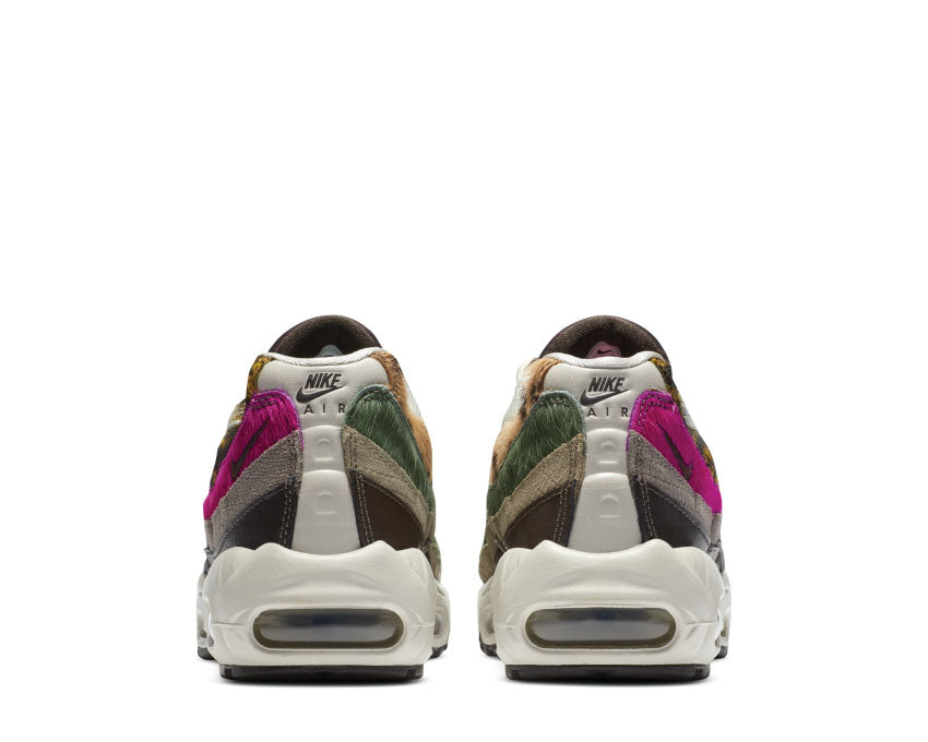 Nike Air Max 95 Prm Light Bone / White - Velvet Brown - Olive Grey CZ8102-001