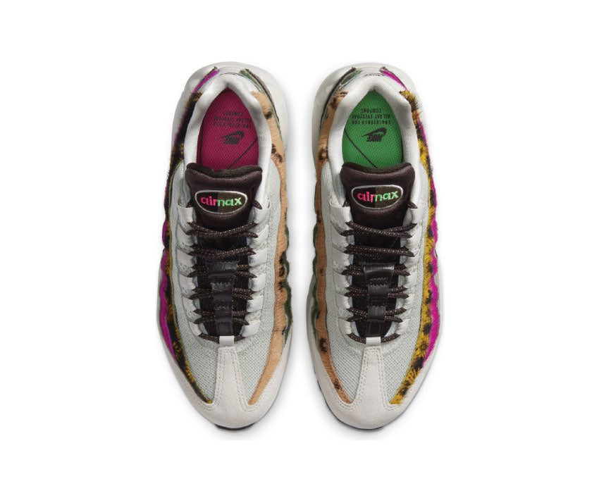 Nike Air Max 95 Prm Light Bone / White - Velvet Brown - Olive Grey CZ8102-001