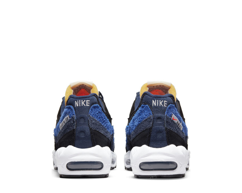 Nike Air Max 95 SE Black / Sail - Obsidian - Deep Royal Blue DH2718-001
