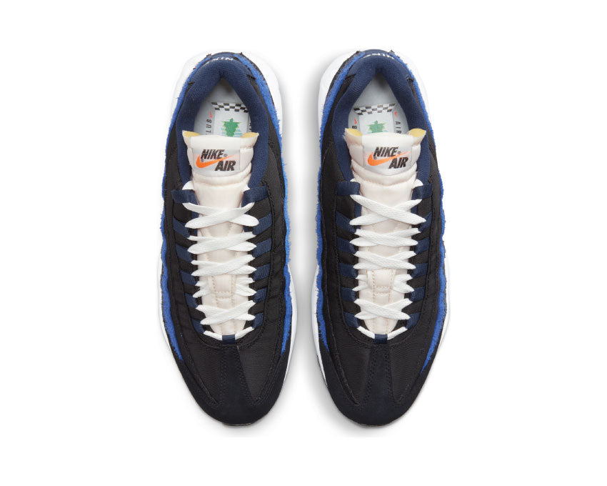 Nike Air Max 95 SE Black / Sail - Obsidian - Deep Royal Blue DH2718-001