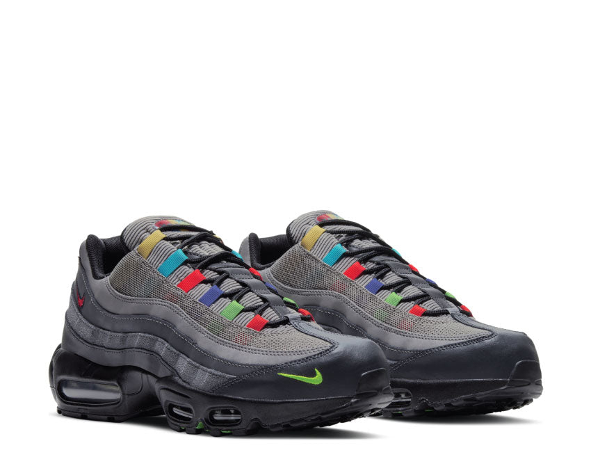 Nike Air Max 95 SE Light Charcoal / University Red - Black CW6575-001