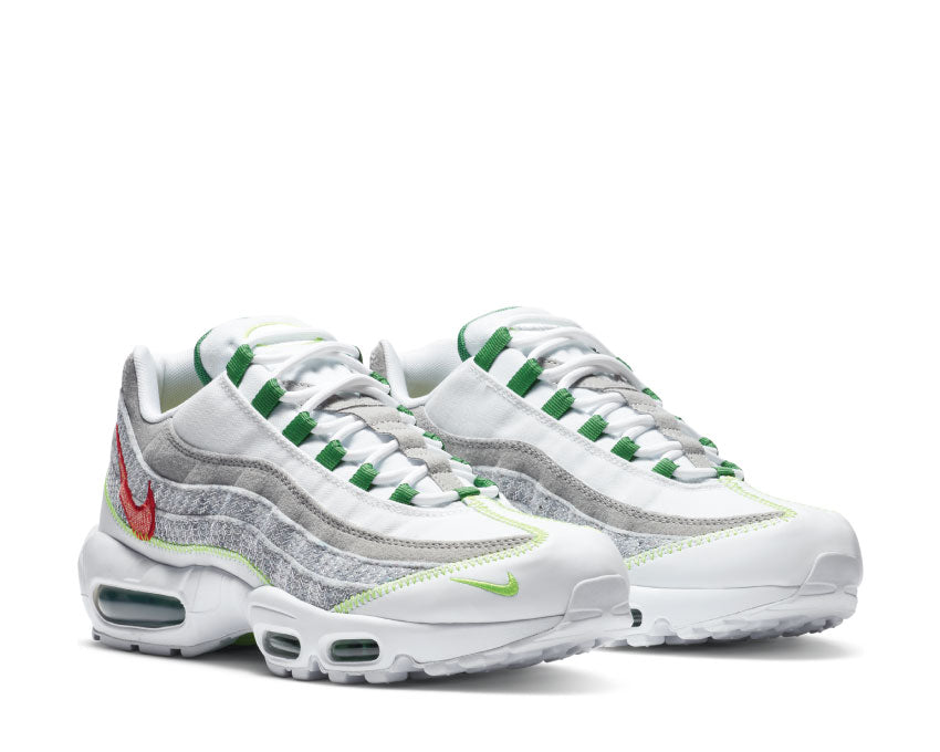 Nike Air Max 95 White / Classic Green - Electric Green CU5517-100