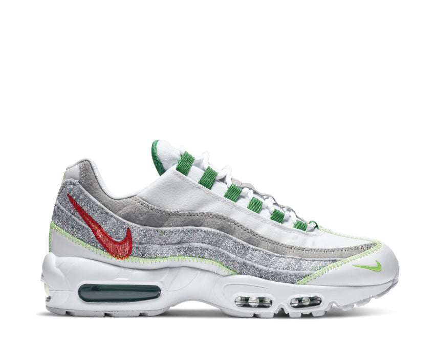 Nike Air Max 95 White / Classic Green - Electric Green CU5517-100