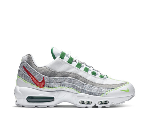 Nike Air Max 95 White / Classic Green - Electric Green CU5517-100