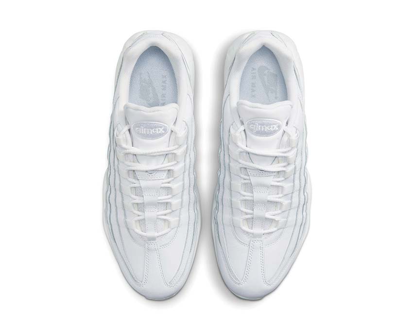 Nike Air Max 95 White / Metallic Silver - Summit White - Sail FN7273-100
