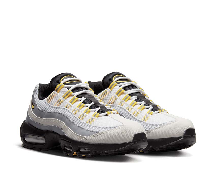 Nike Air Max 95 White / Tour Yellow - Black - Wolf Grey DQ3982-100