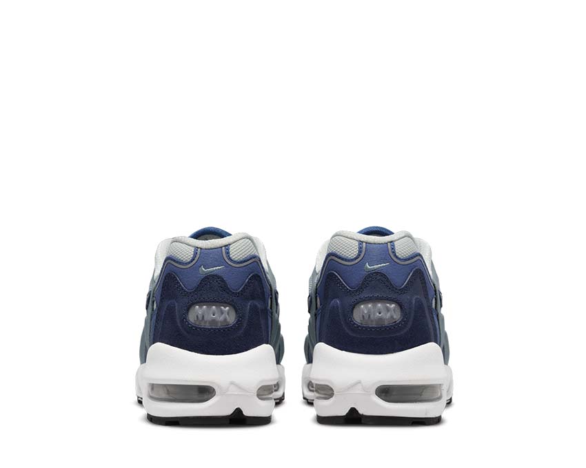 Nike Air Max 96 II Premium Light Silver / Aviator Grey - Mystic Navy DH4757-001