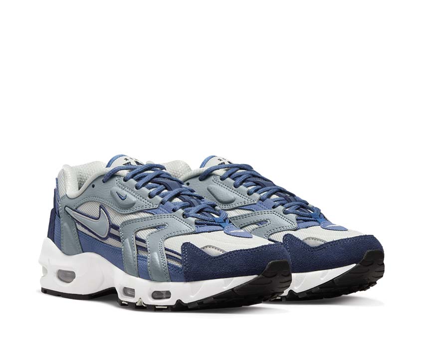 Nike Air Max 96 II Premium Light Silver / Aviator Grey - Mystic Navy DH4757-001