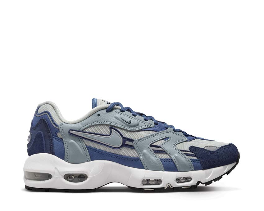 Nike Air Max 96 II Premium Light Silver / Aviator Grey - Mystic Navy DH4757-001