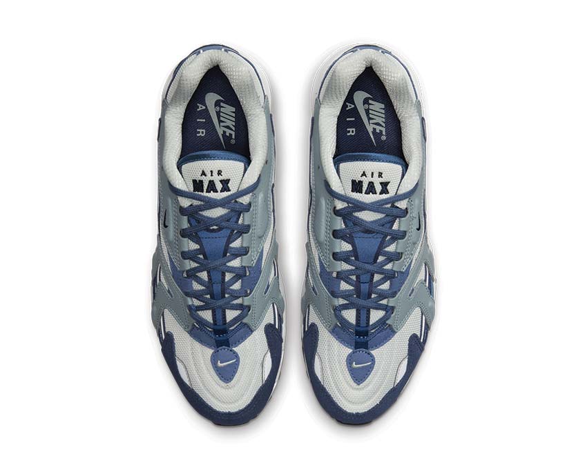 Nike Air Max 96 II Premium Light Silver / Aviator Grey - Mystic Navy DH4757-001