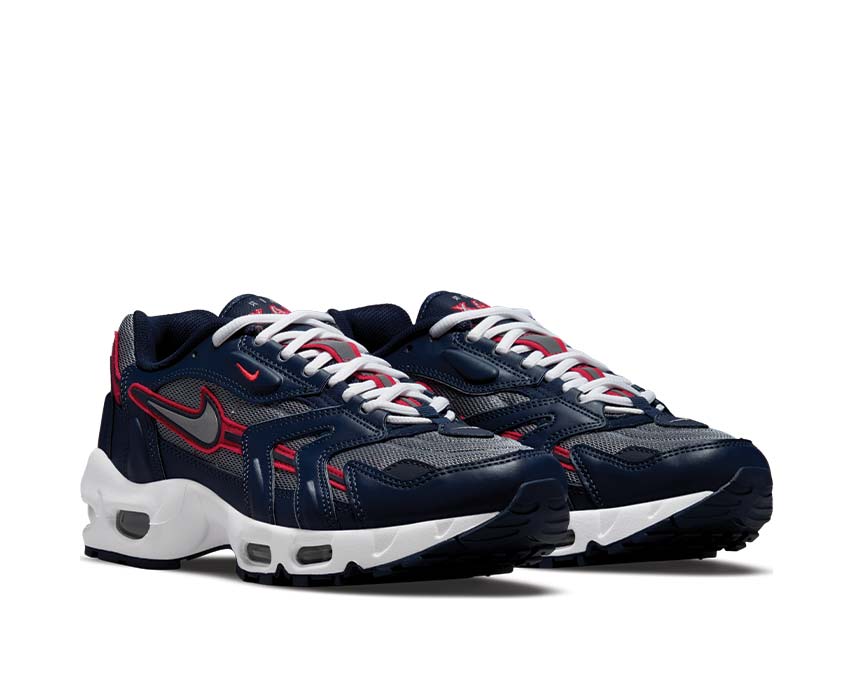 Nike Air Max 96 II Midnight Navy / Metallic Silver - Cool Grey DB0251-400 