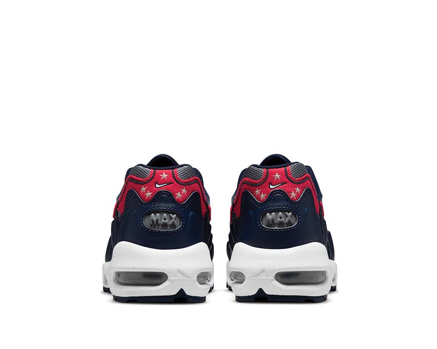 Nike Air Max 96 II Midnight Navy / Metallic Silver - Cool Grey DB0251-400 