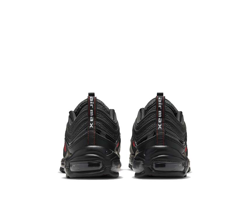 black and university red air max 97