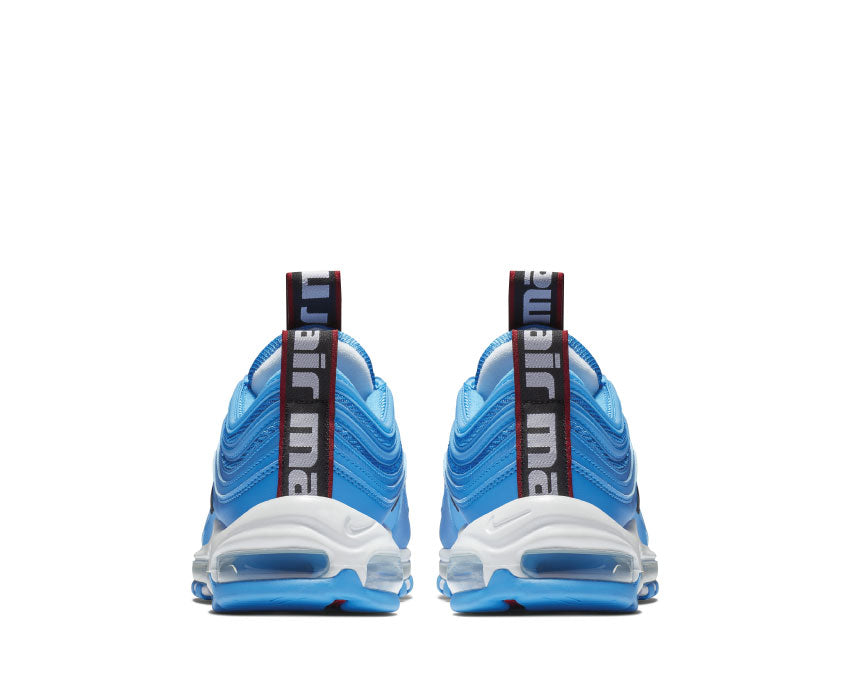Nike Air Max 97 Premium Blue Hero White Black Varsity Red 312834-401